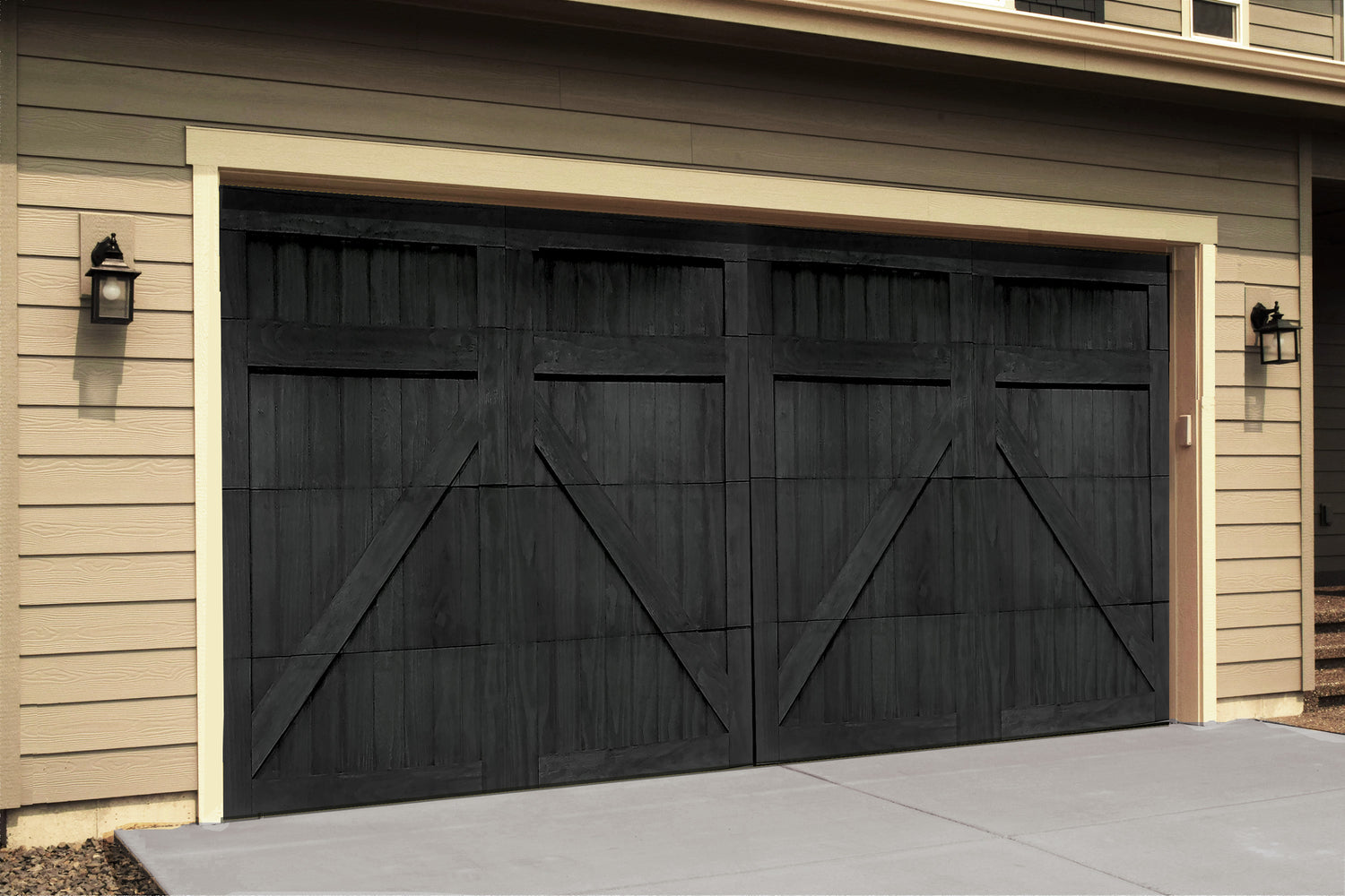 Charcoal Black Door