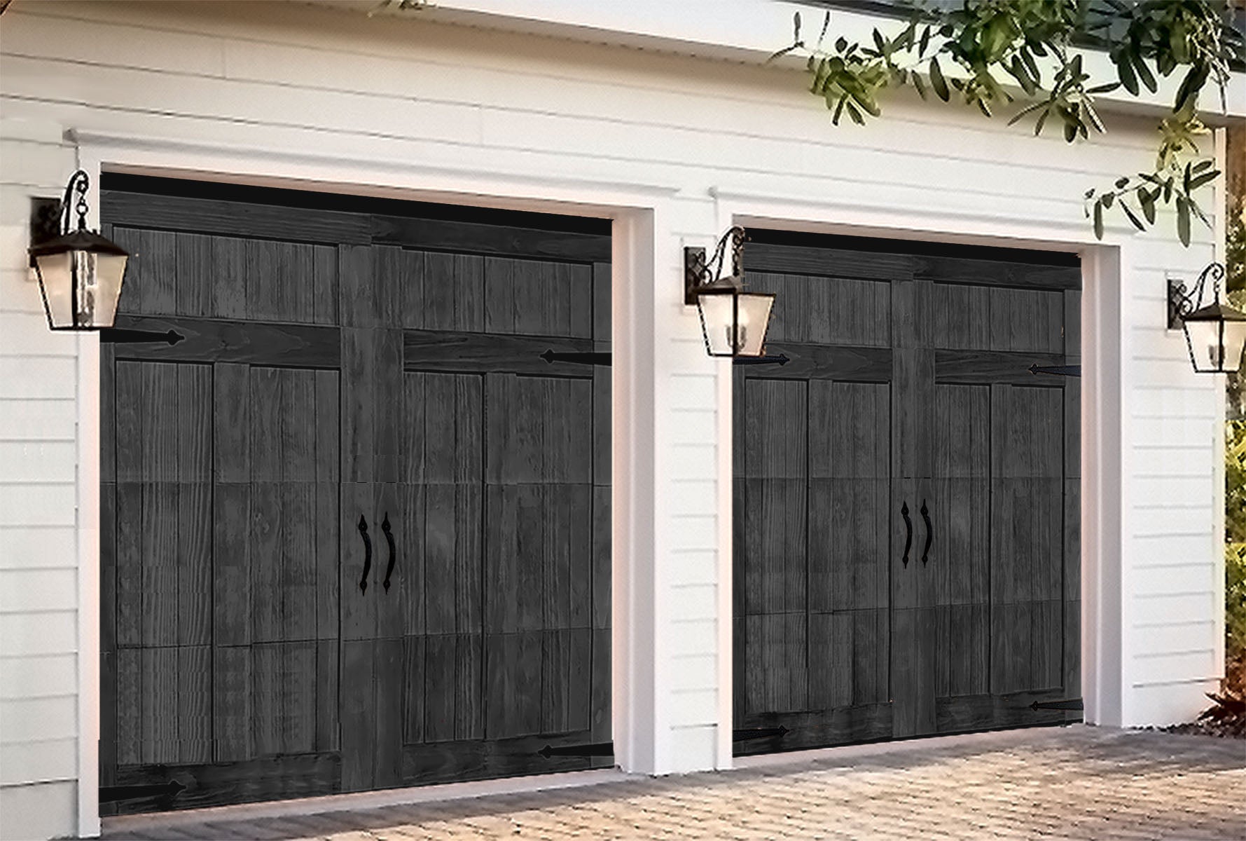 Charcoal Black Door