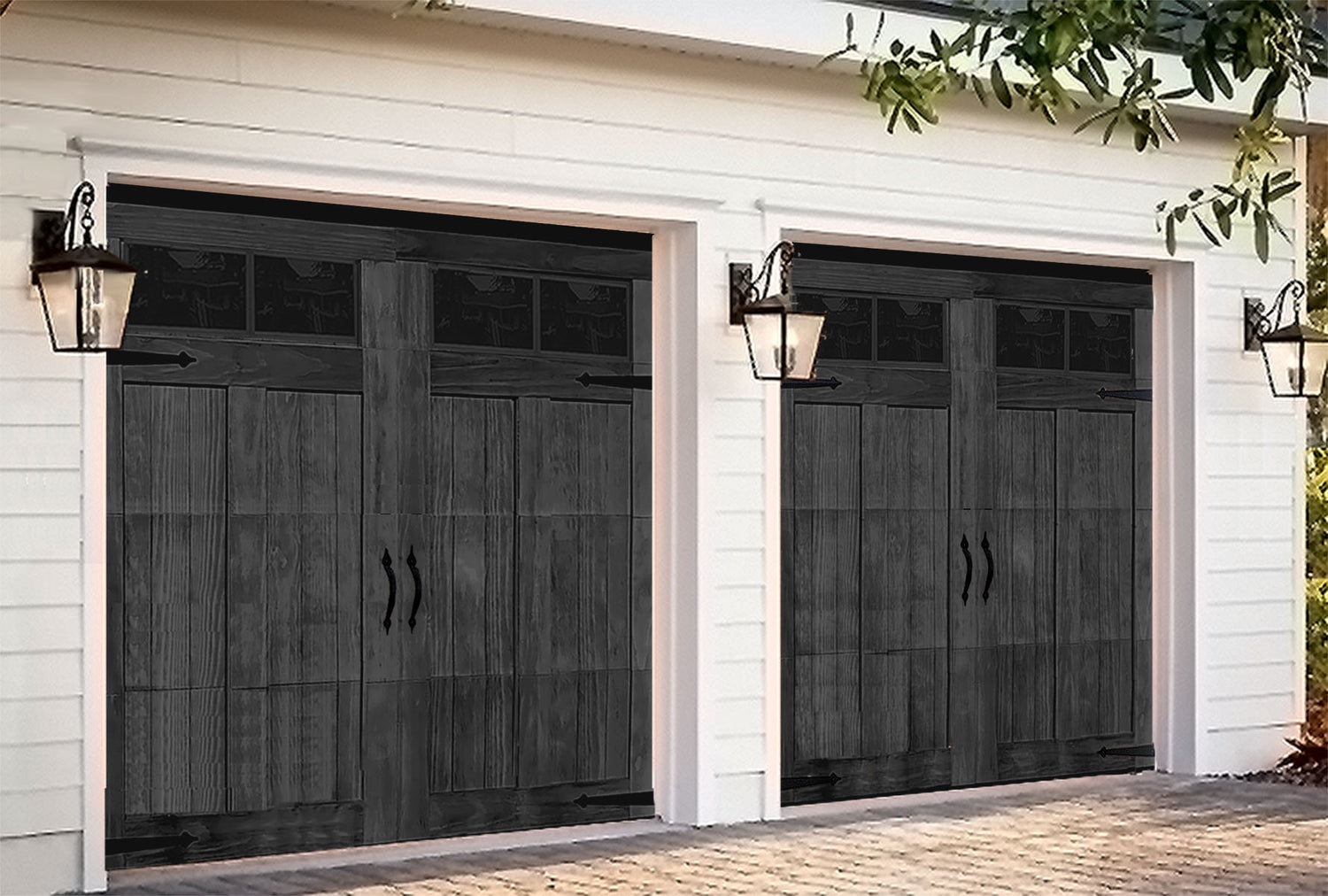 Charcoal Black Door