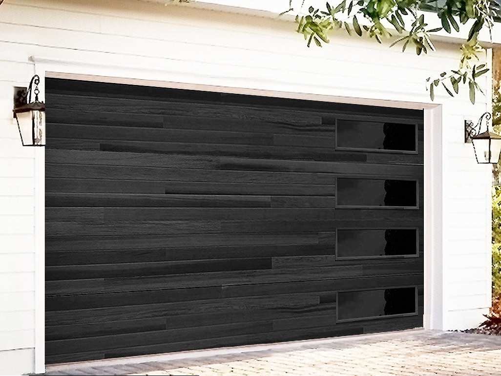 Charcoal Black Door