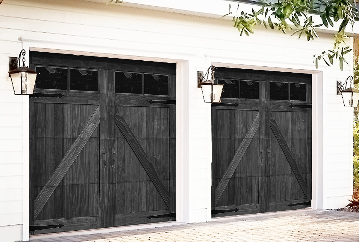 Charcoal Black Door