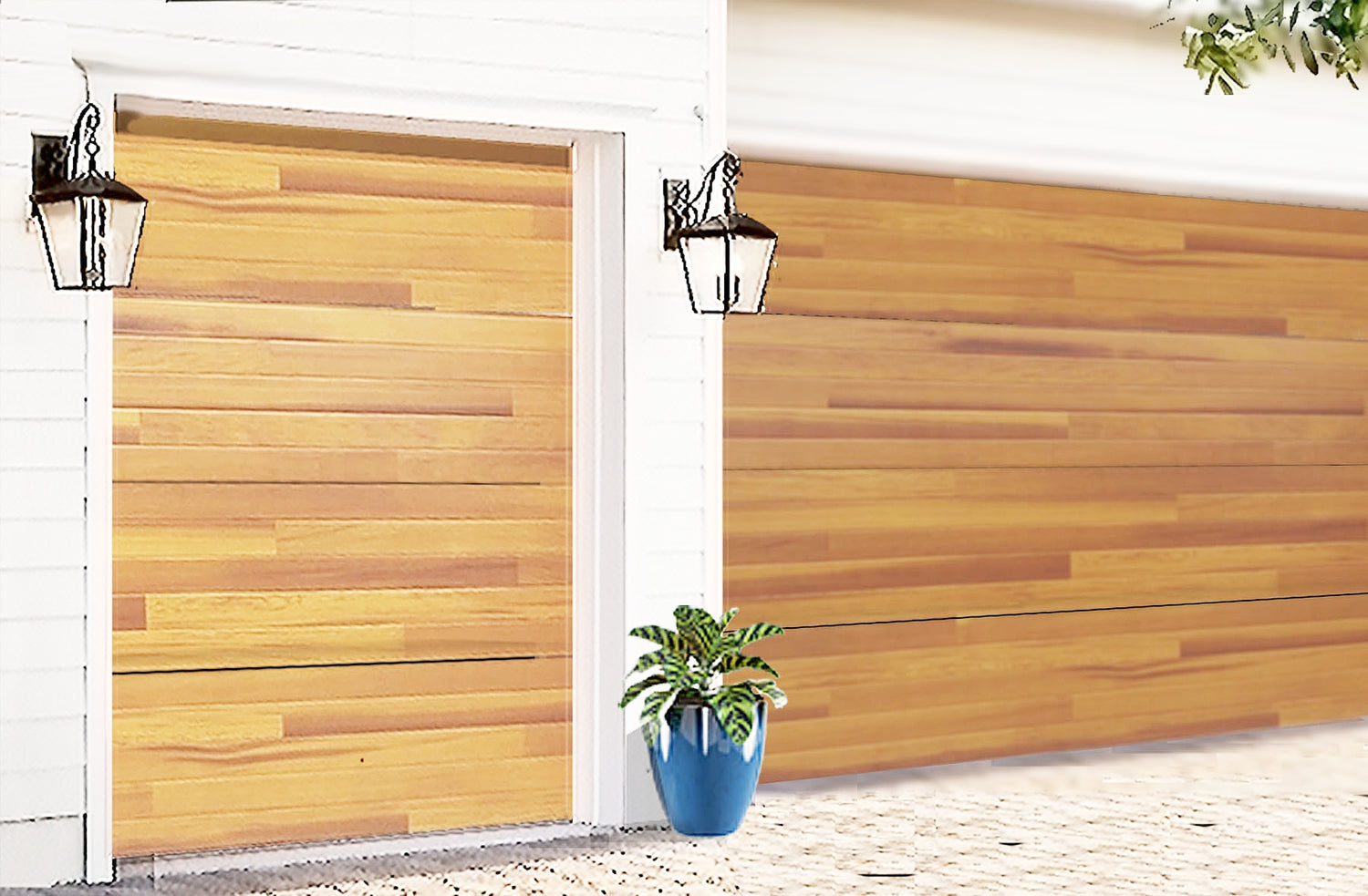 Golf Car Doors - Western Cedar