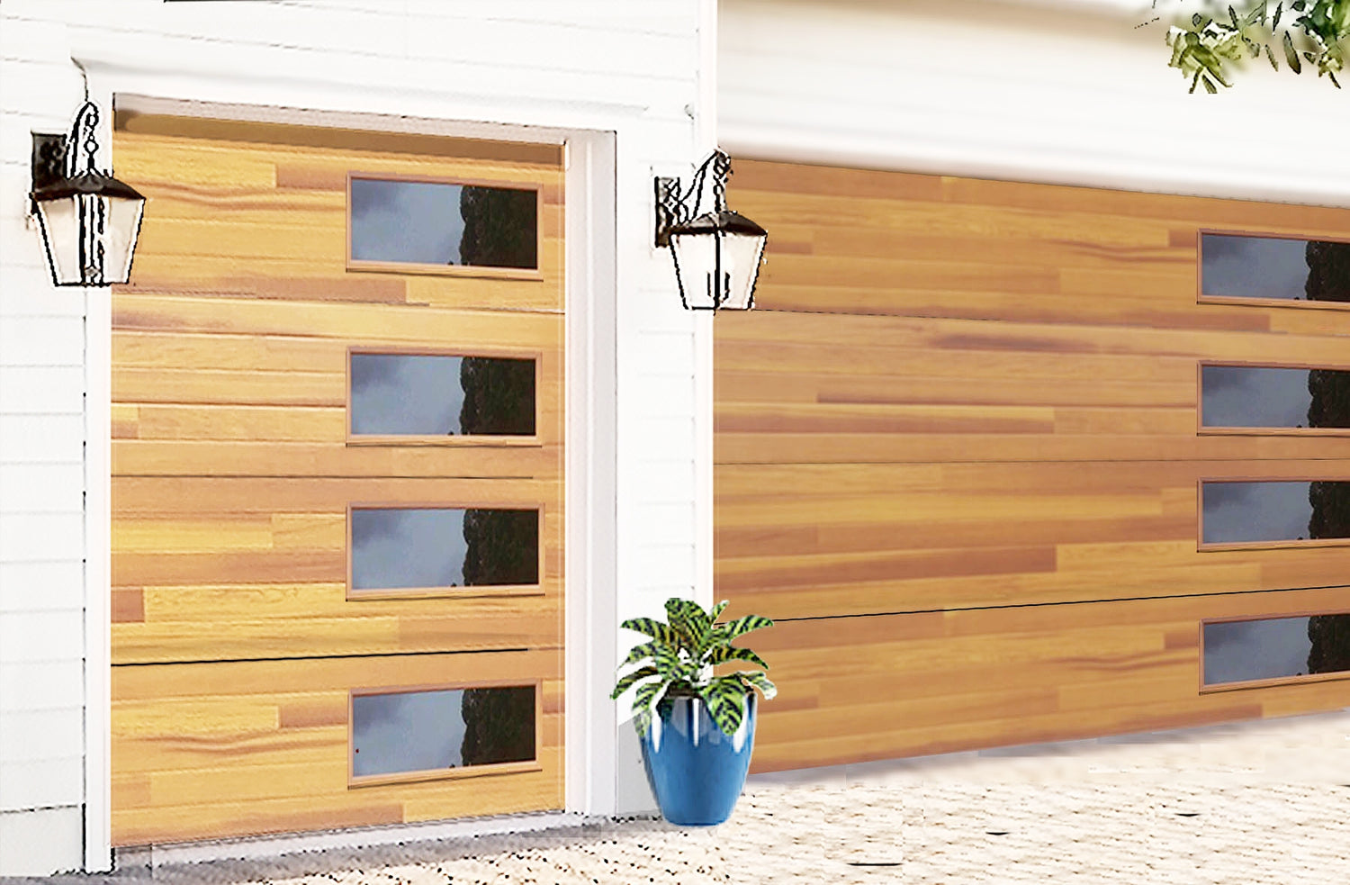 Golf Car Doors - Western Cedar