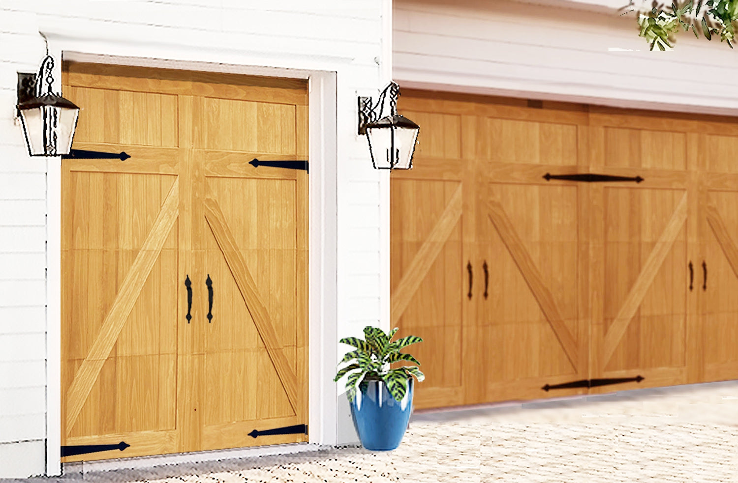 Golf Car Doors - Western Cedar