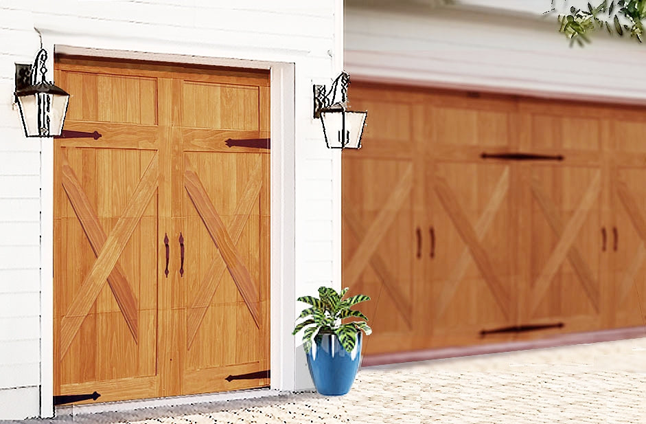 Golf Car Doors - Western Cedar