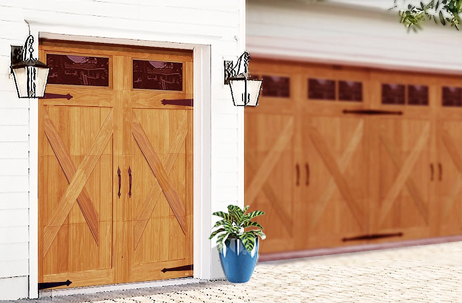 Golf Car Doors - Western Cedar