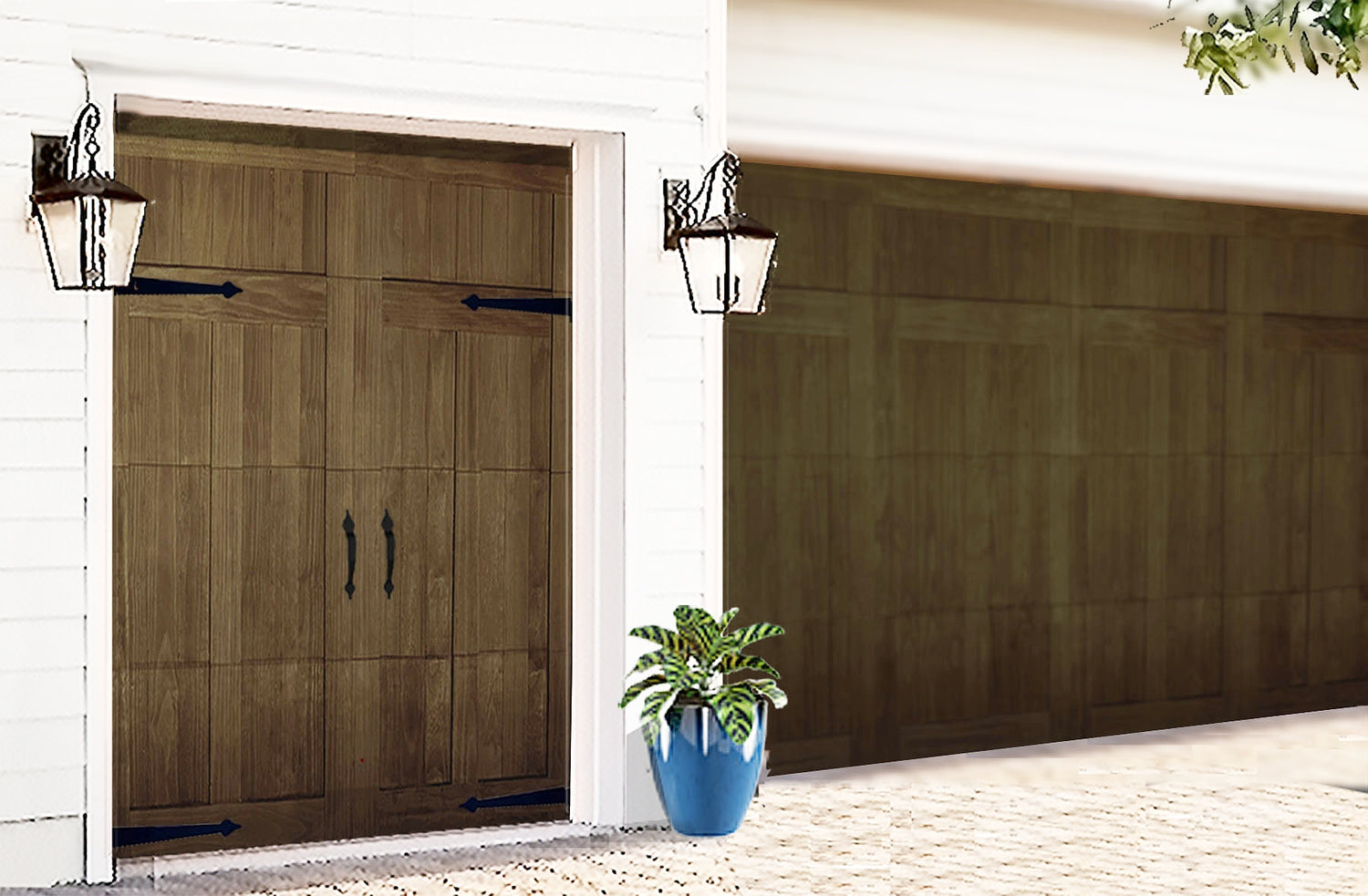 Golf Car Doors - American Chestnut