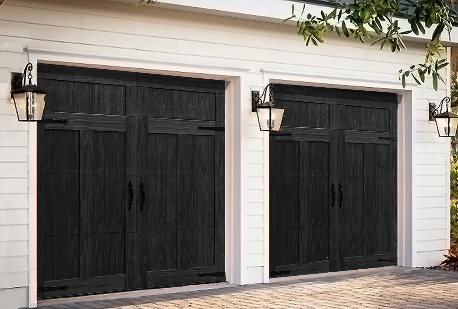 Charcoal Black Door