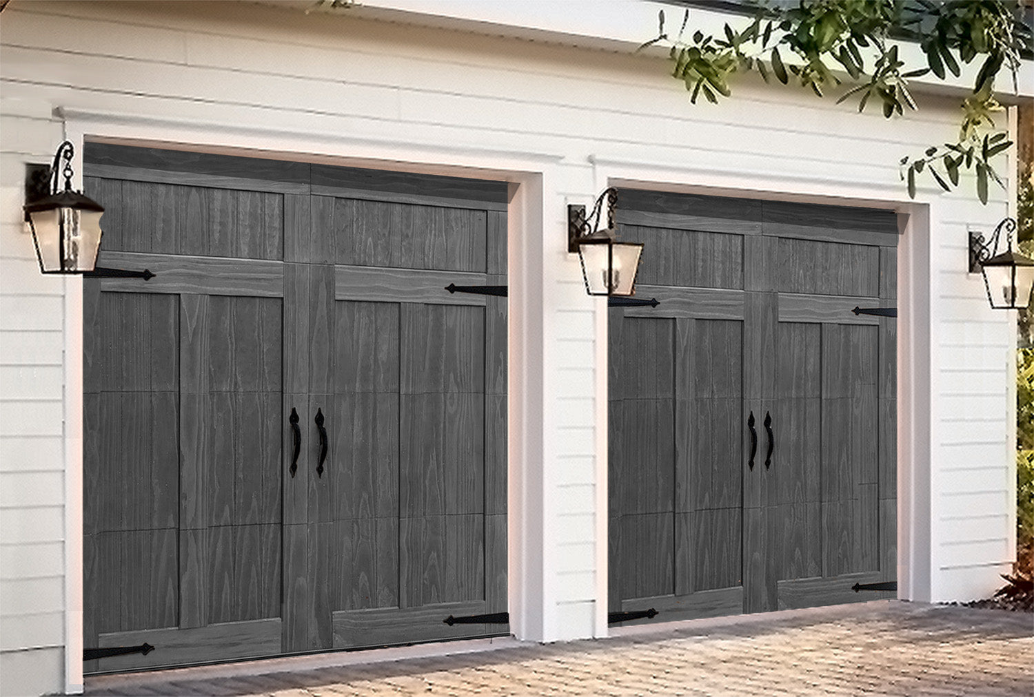 Barnwood Gray Door