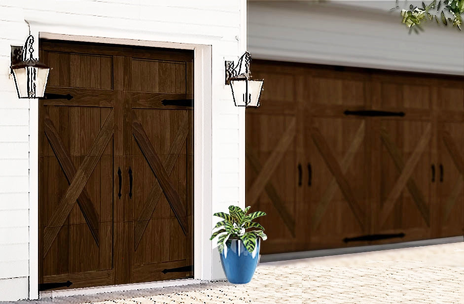 Golf Car Doors - Brazilian Mahogany