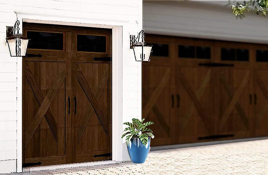 Golf Car Doors - Brazilian Mahogany