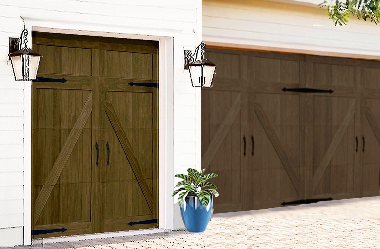 Golf Car Doors - American Chestnut