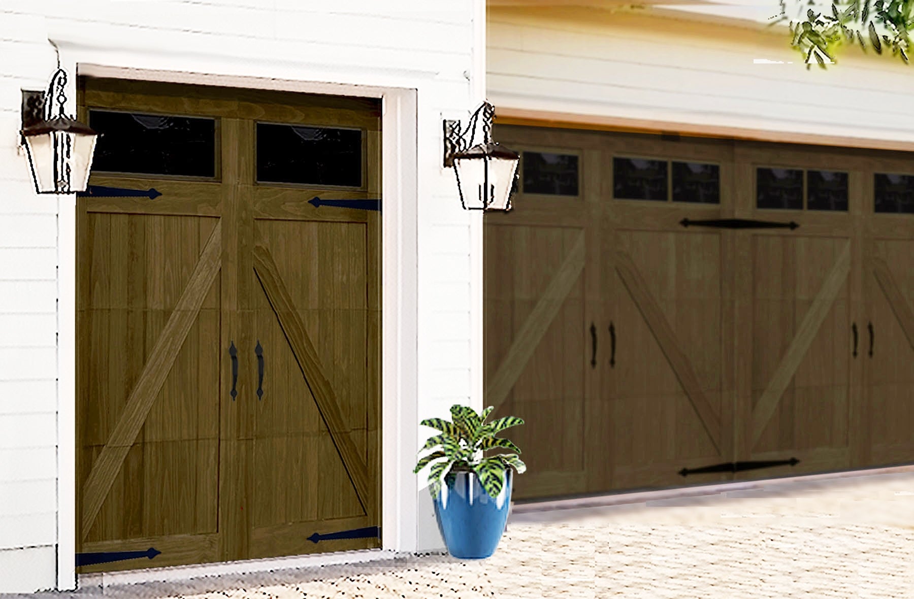 Golf Car Doors - American Chestnut