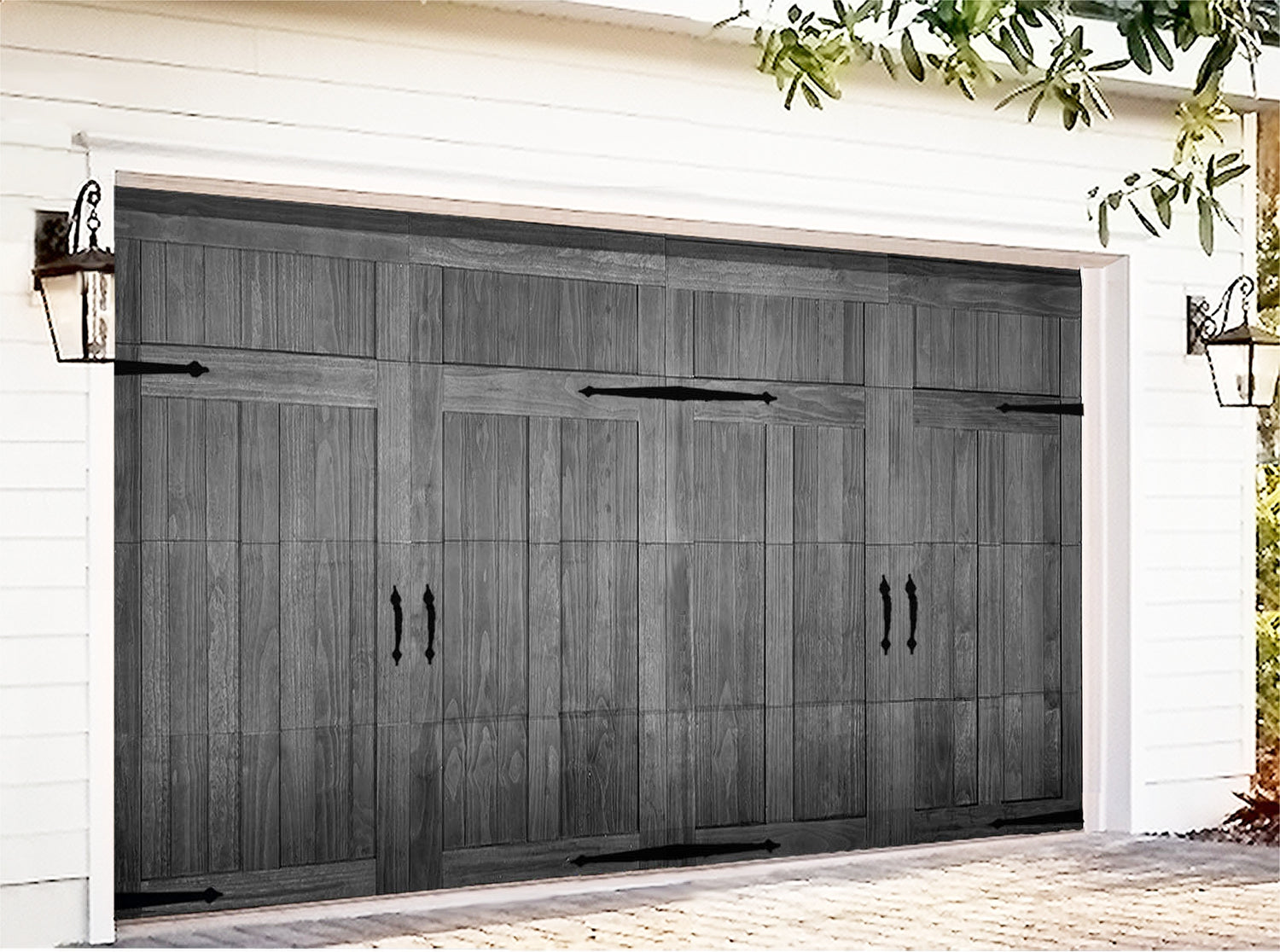 Barnwood Gray Door