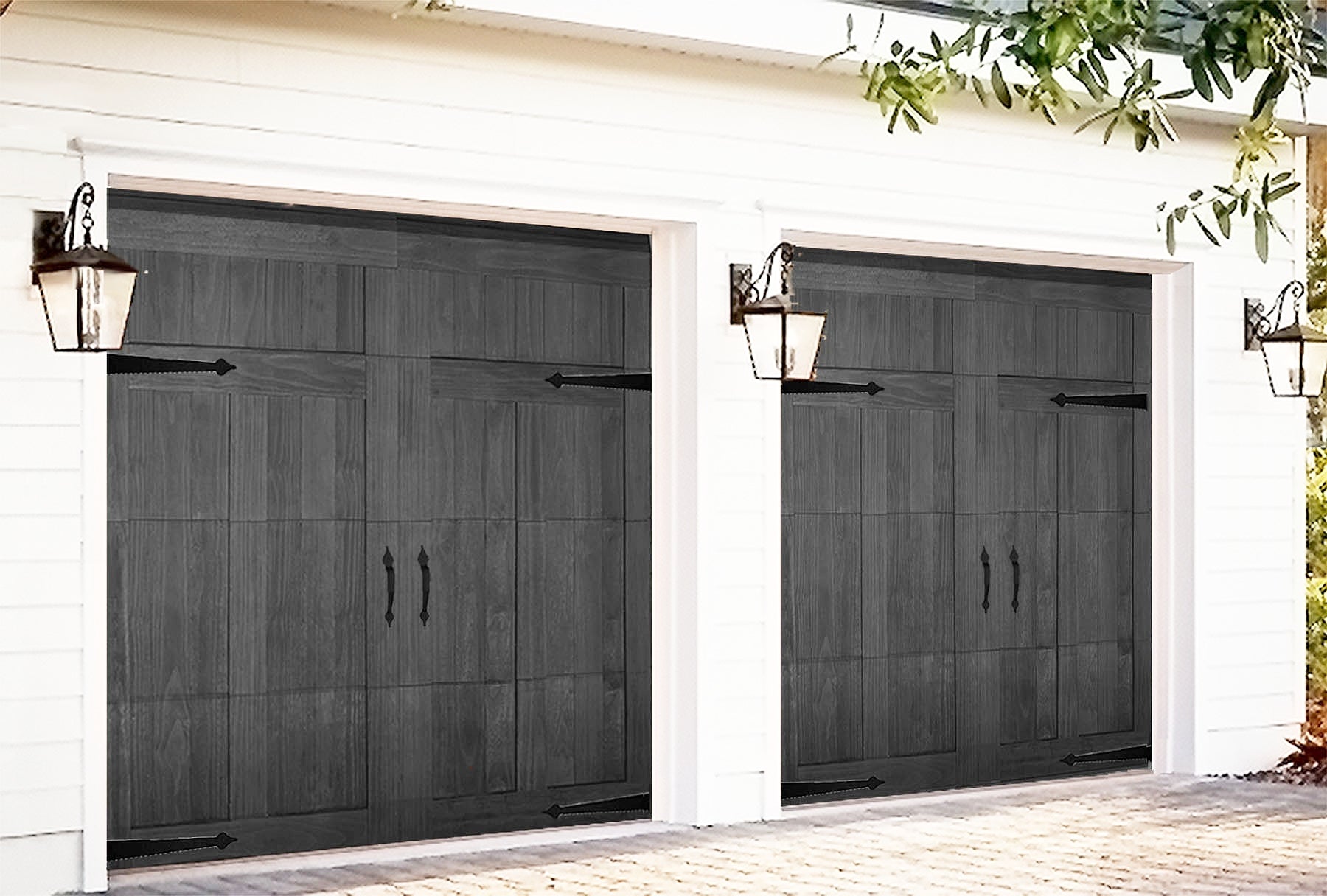 Barnwood Gray Door