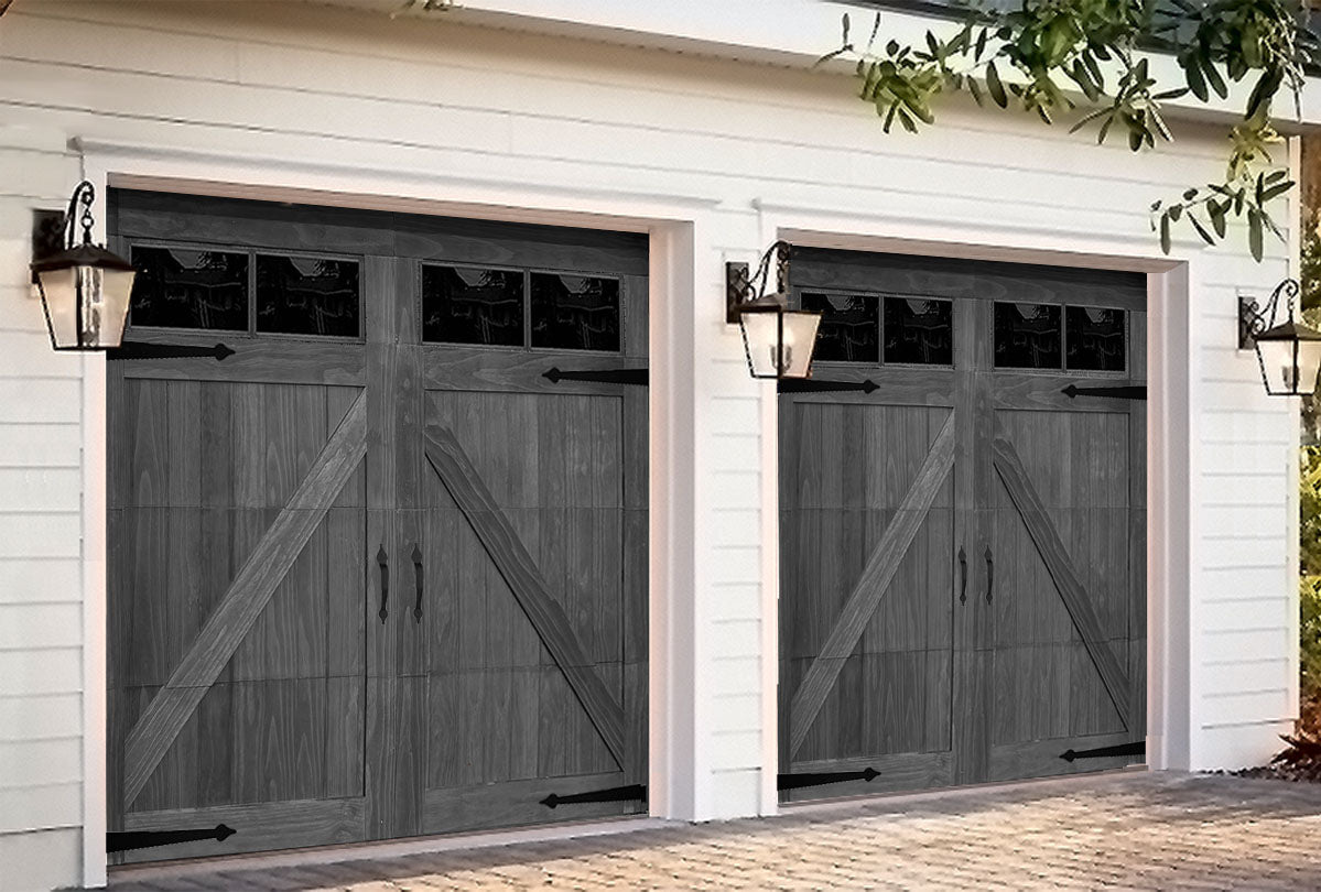 Barnwood Gray Door