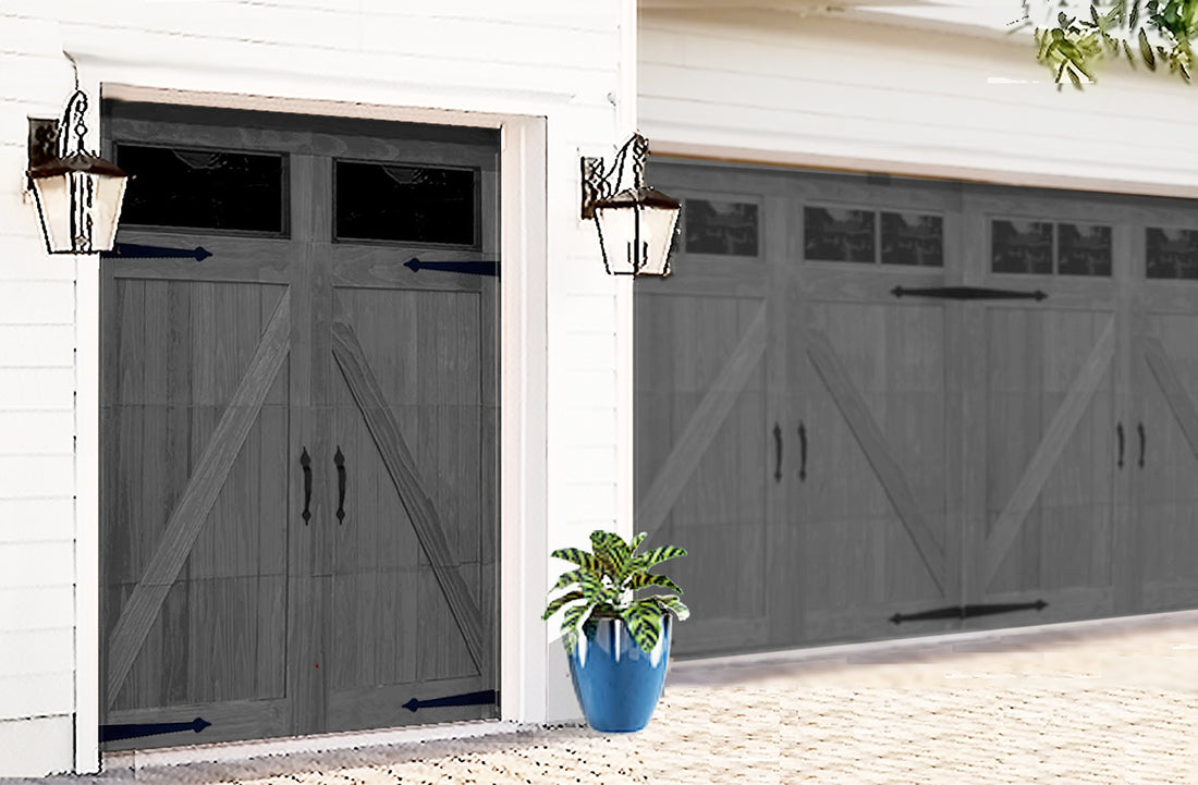 Golf Car Doors - Barnwood Gray