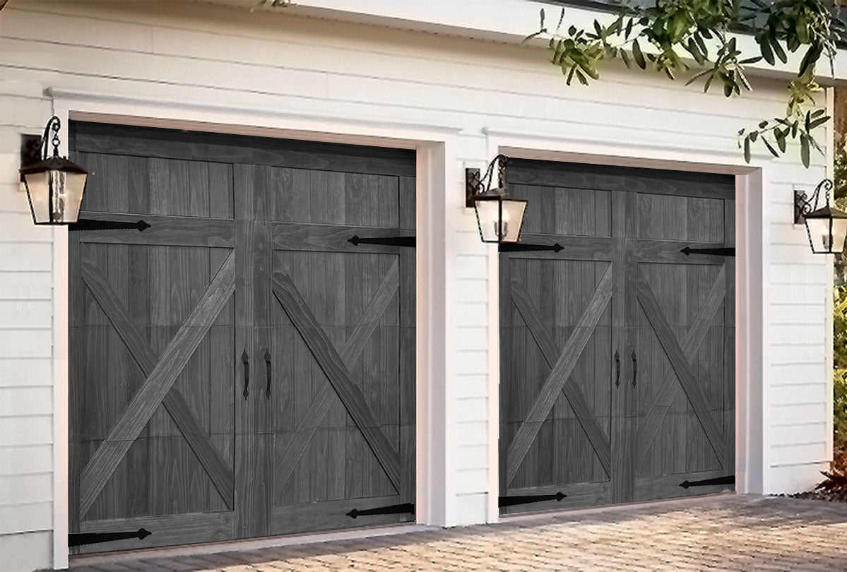 Barnwood Gray Door