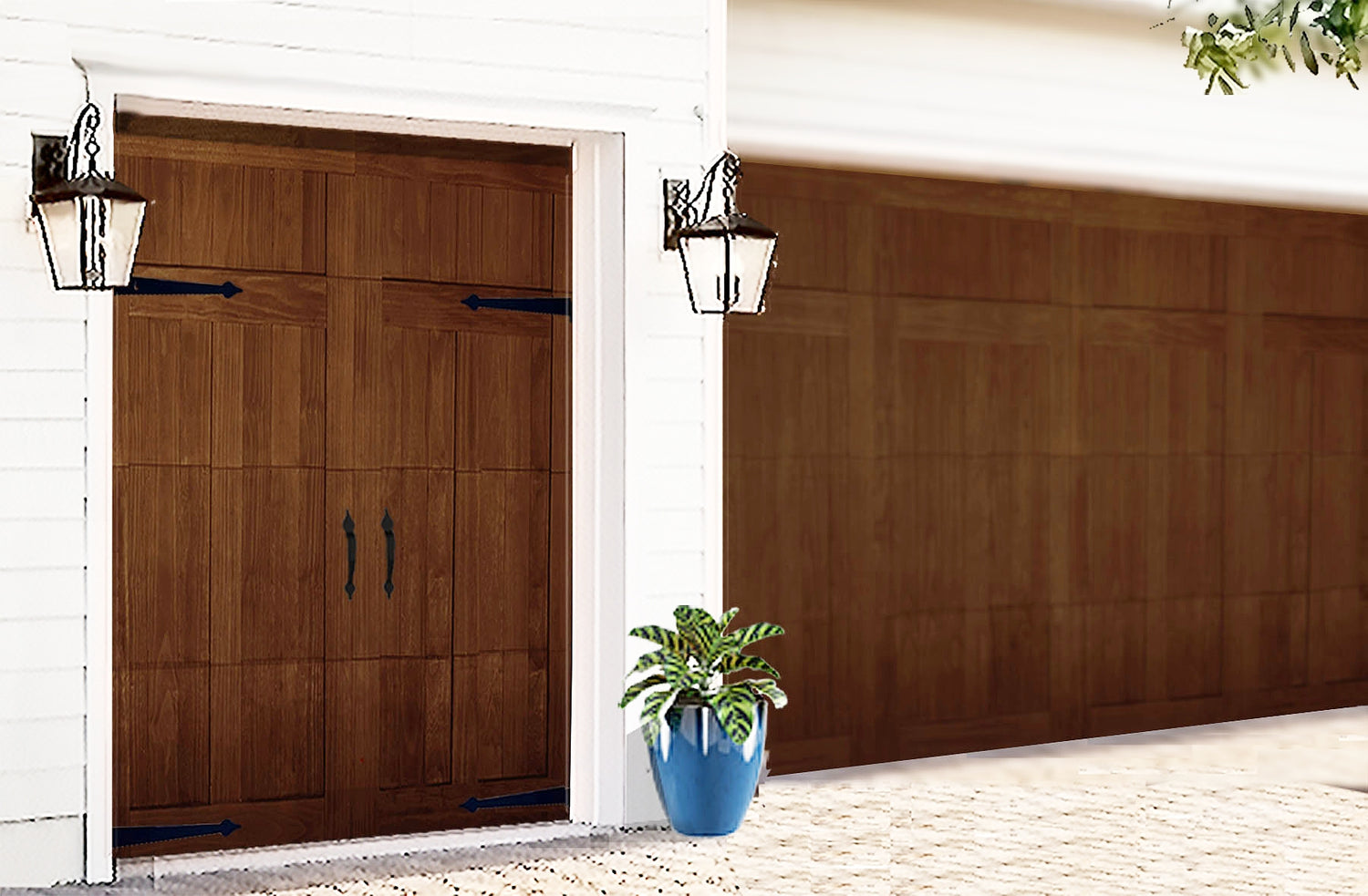 Golf Car Doors - Brazilian Mahogany