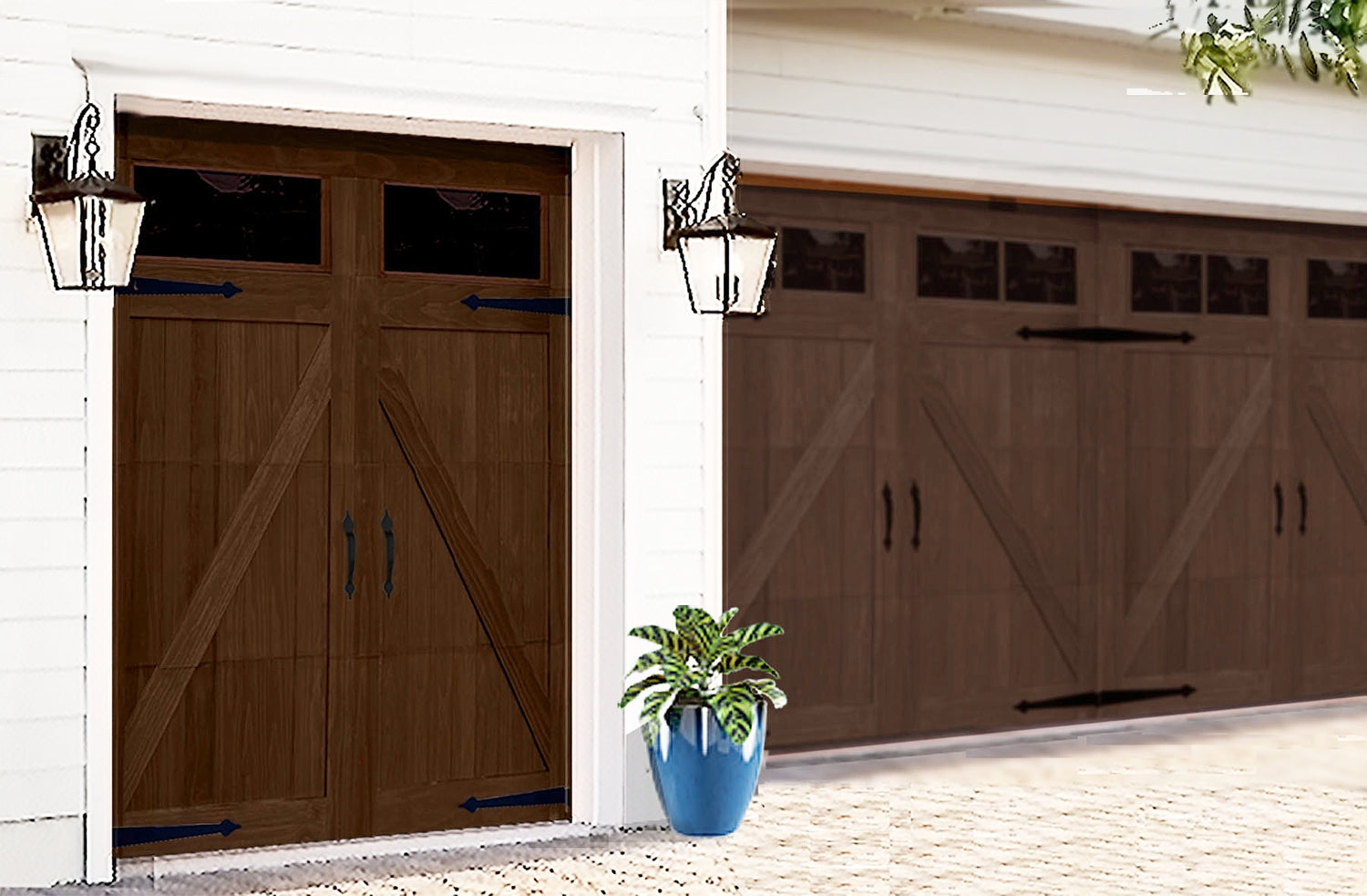 Golf Car Doors - Brazilian Mahogany