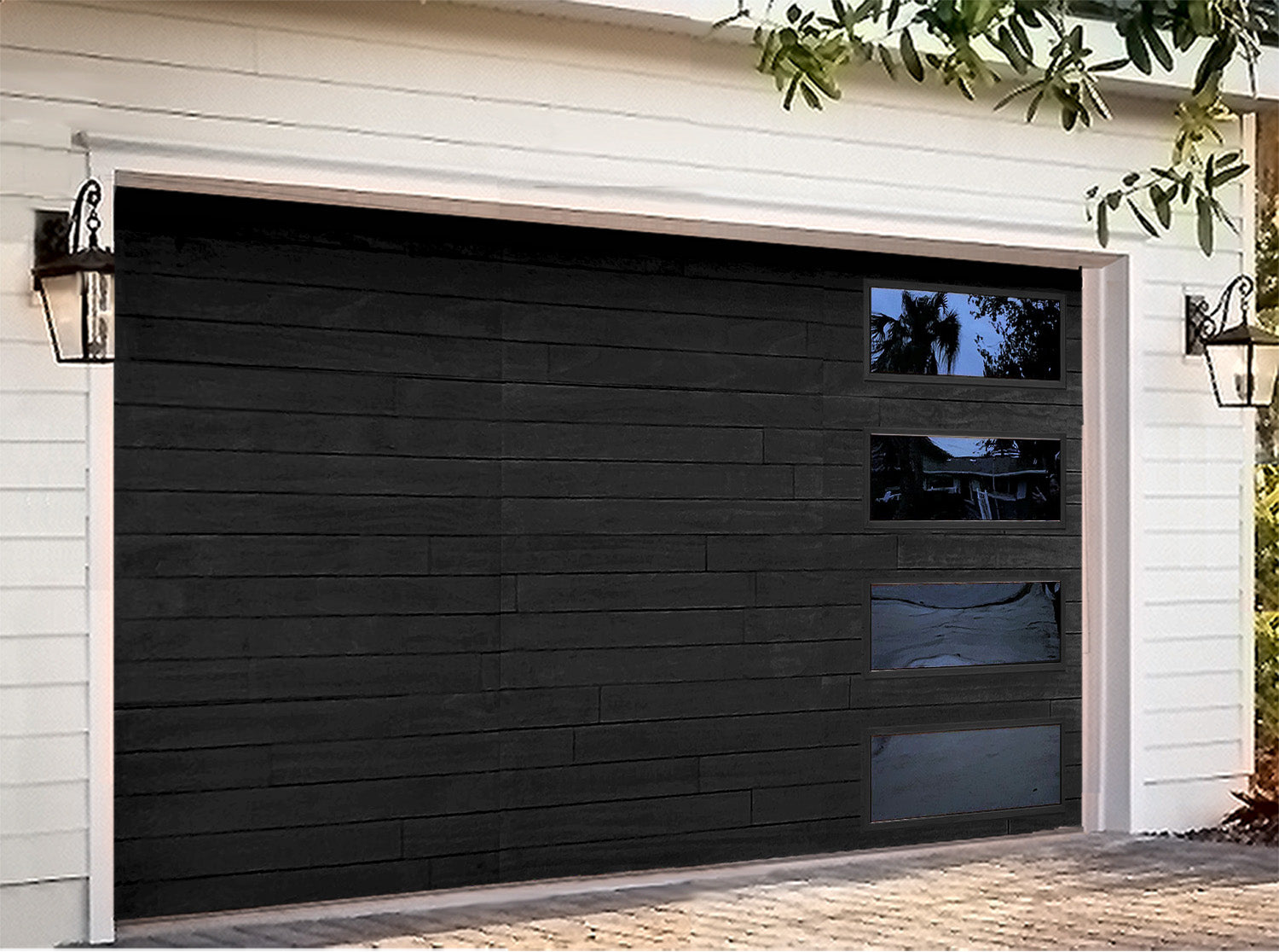 Charcoal Black Door