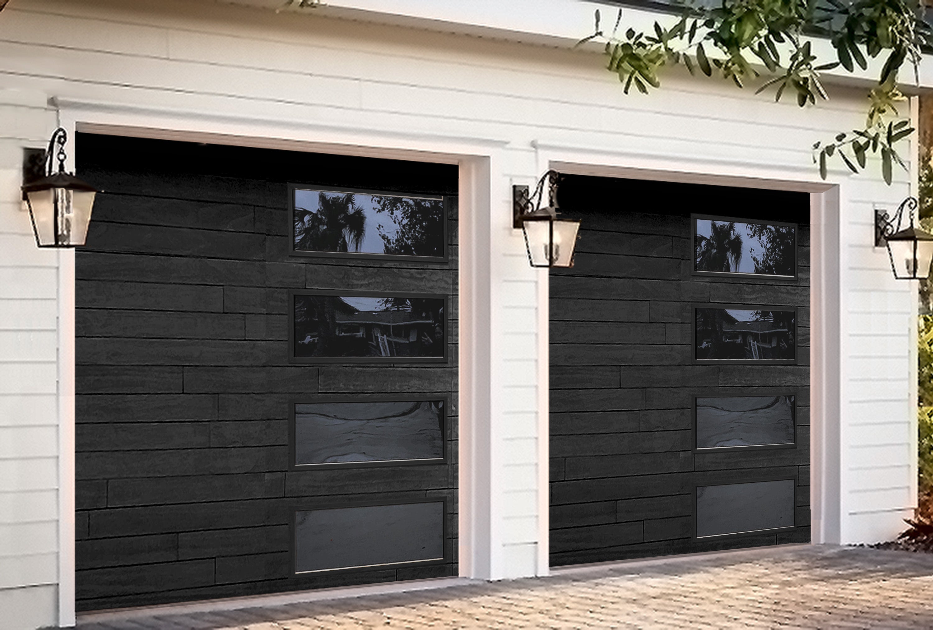 Charcoal Black Door