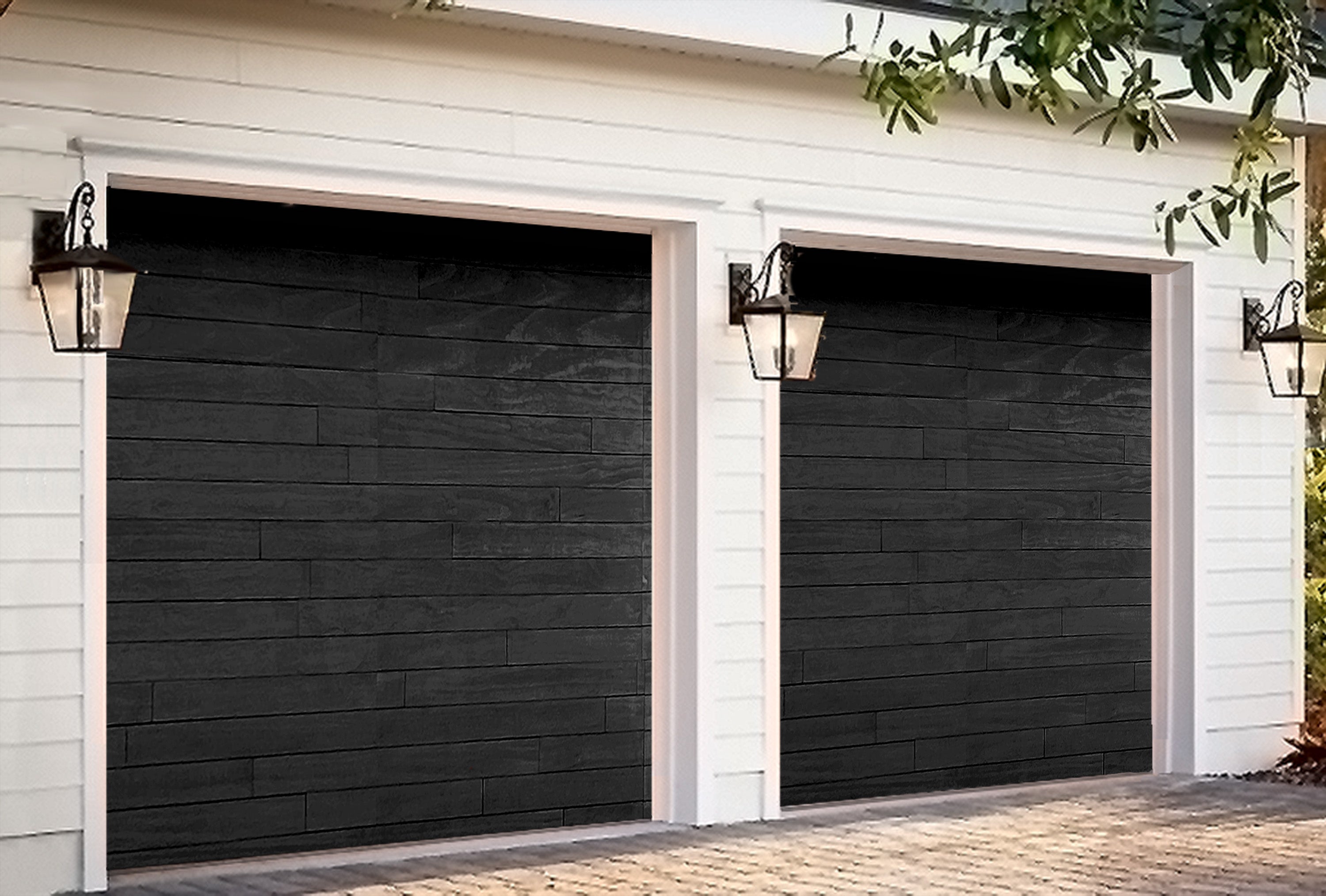 Charcoal Black Door