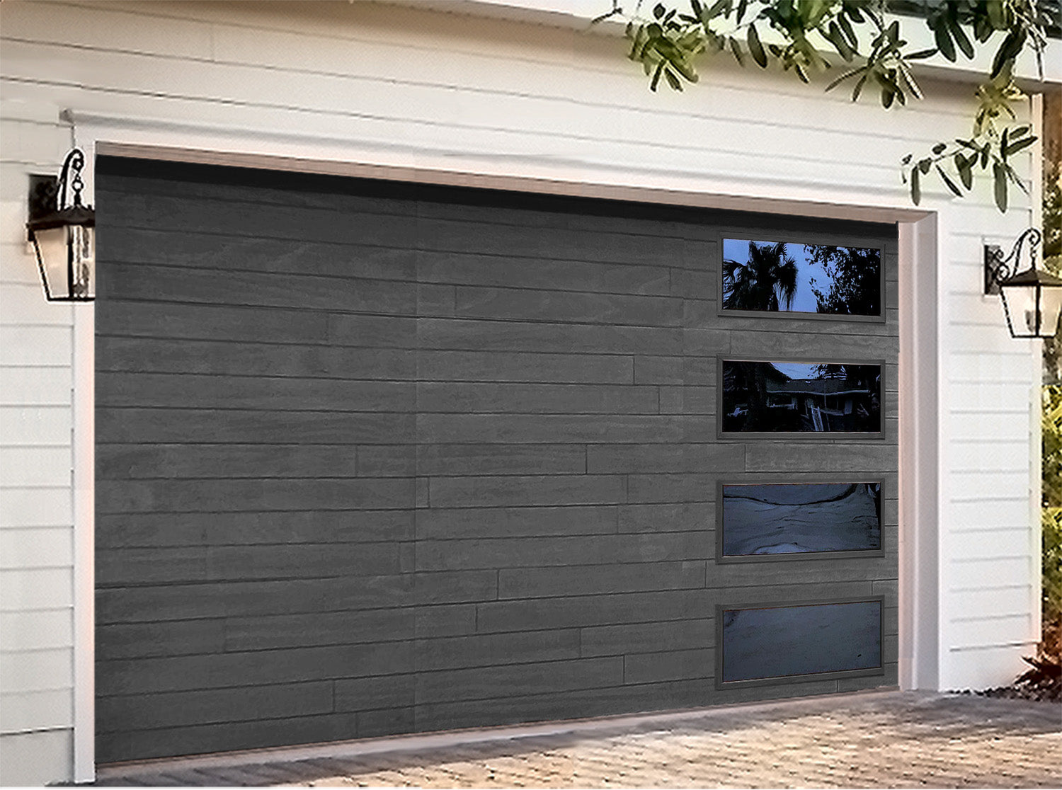 Barnwood Gray Door