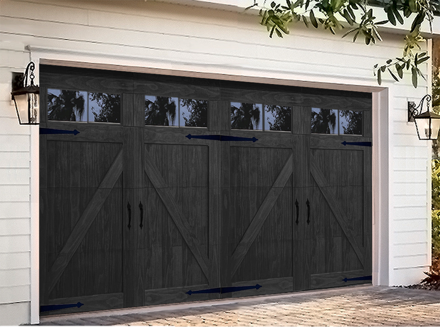 Charcoal Black Door