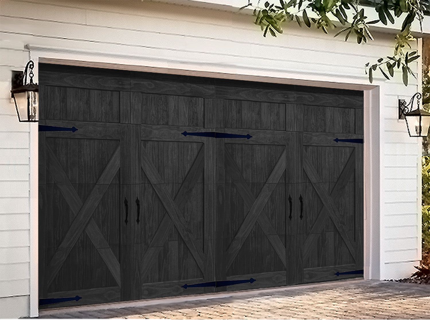 Charcoal Black Door