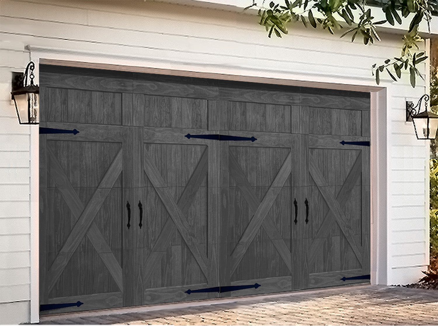 Barnwood Gray Door