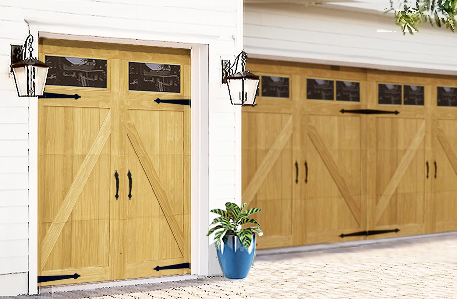 Golf Car Doors - Bali Teak