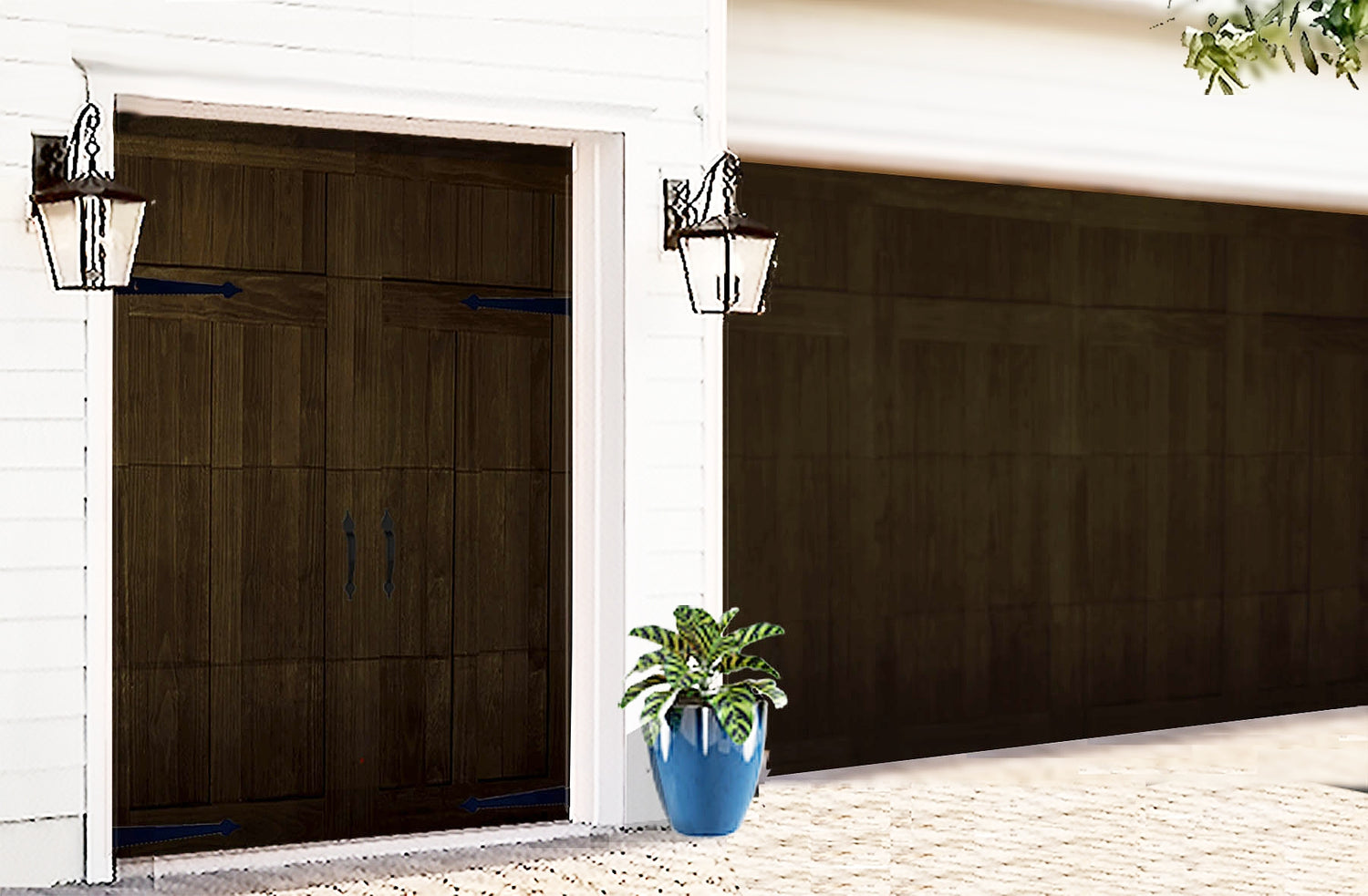 Golf Car Doors - Tennessee Walnut