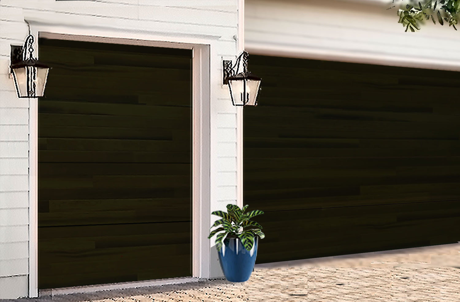 Golf Car Doors - Tennessee Walnut