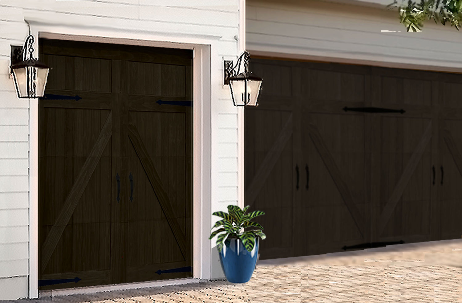 Golf Car Doors - Tennessee Walnut